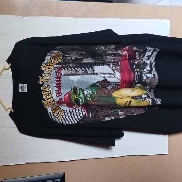 Vintage Pro Power "I'm Here To Keep On Hu$$$ Lin Tshirt Mens 4XL - Picture 1 of 10